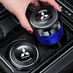Car Accessories Portable Luminous Ceramic Liner Cigarette Ashtray For Mitsubishi Lancer EX Lancer Evo Mirage ASX Pajero Xpander