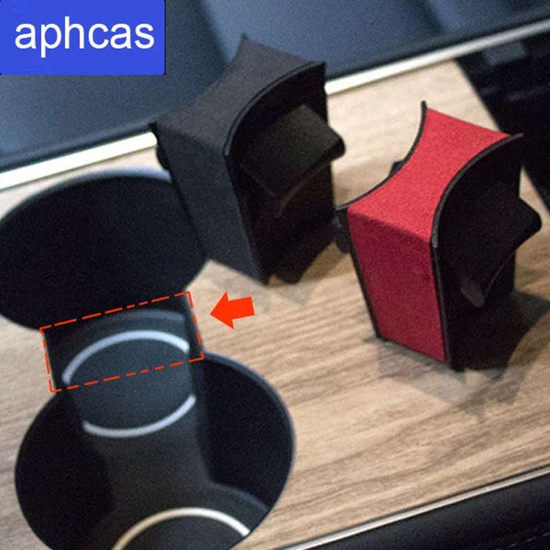 

For Tesla Model 3 Y 2021 2022 2023 Cup Holder Clip Water Cup Slot Slip Limit ABS Bottle Mounte Central Control Accessories