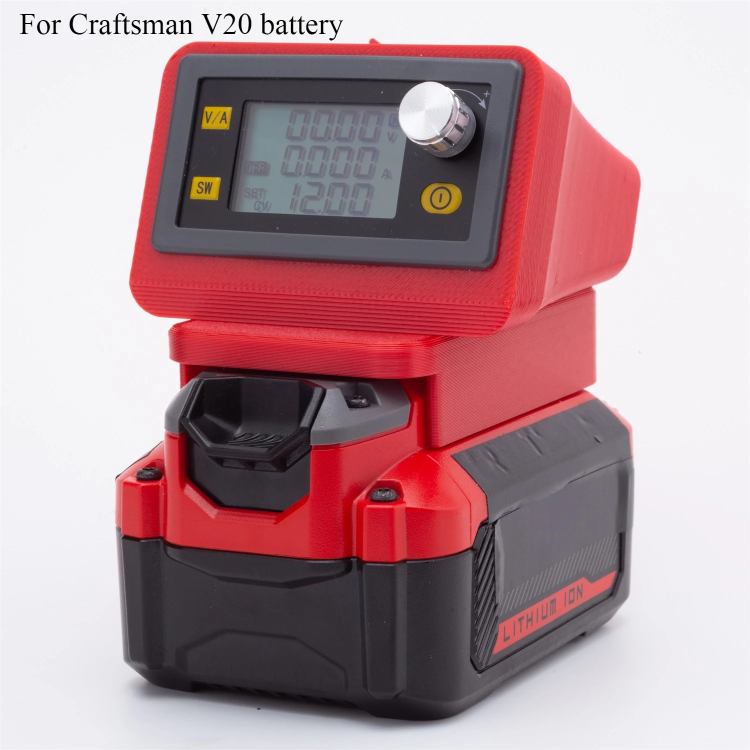 For Craftsman V20 battery Djustable Lab DC Power Supply Variable Bench Switching Adjustable Power Supply((No Battery)