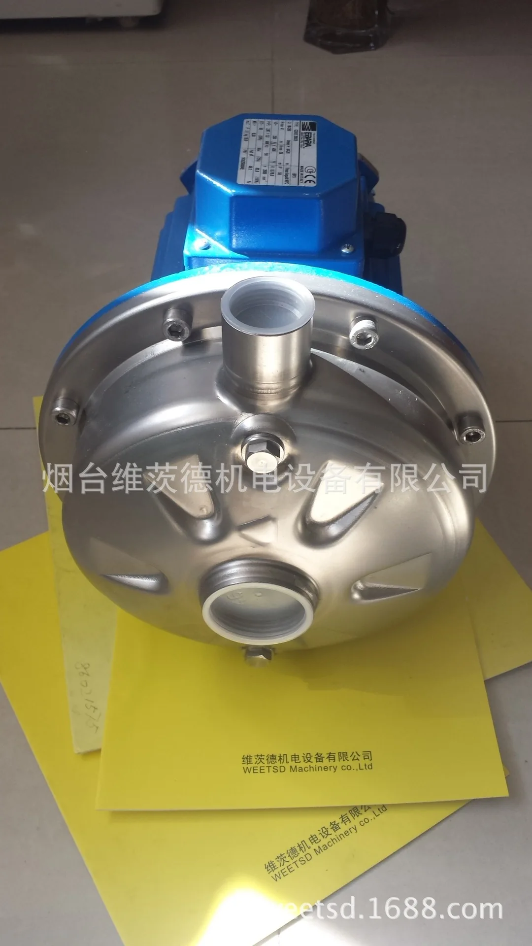 Pompe en acier inoxydable EBARA CDX/E200/25