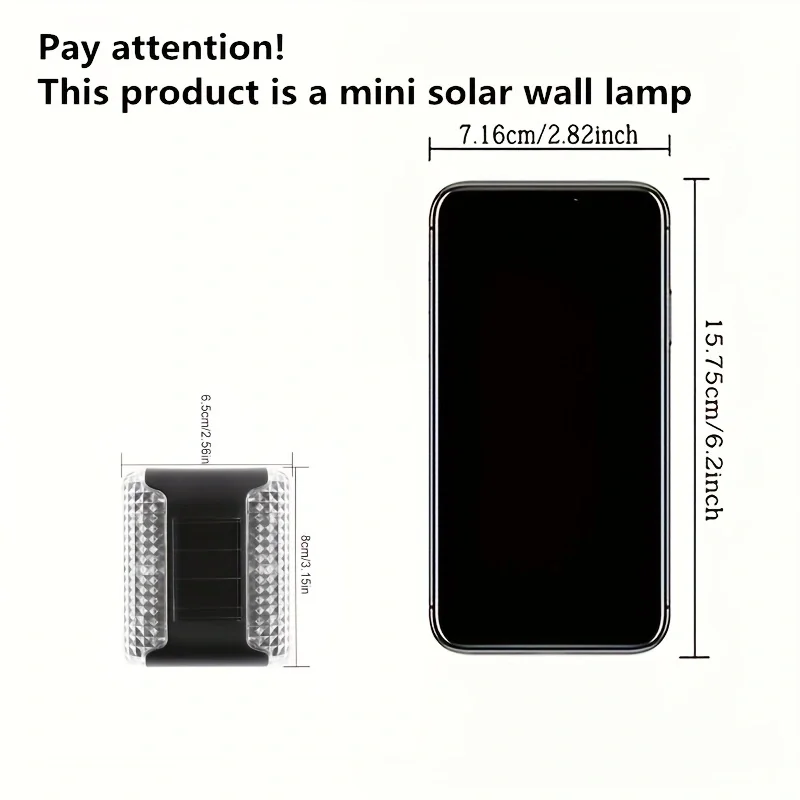 4pc Solar Wall Light: Outdoor LED Entrance Light, Waterproof, Garden Decor, Smart Light-controlled Induction, for Courtyard, Bal
