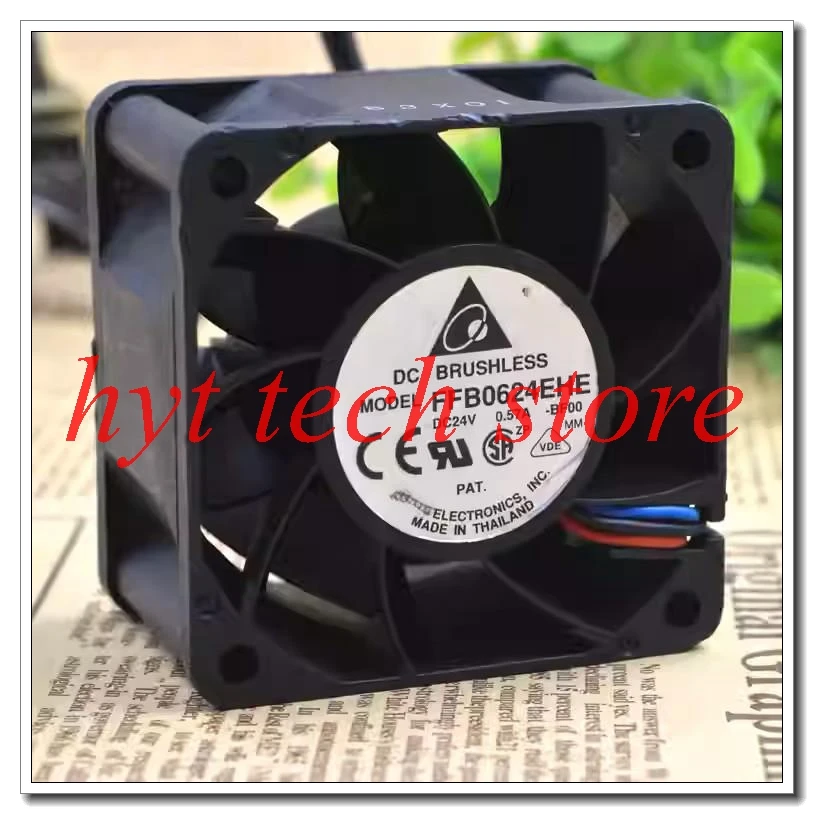 2 pcs lot of FFB0624EHE  original cooling fan,100% tested before shipment