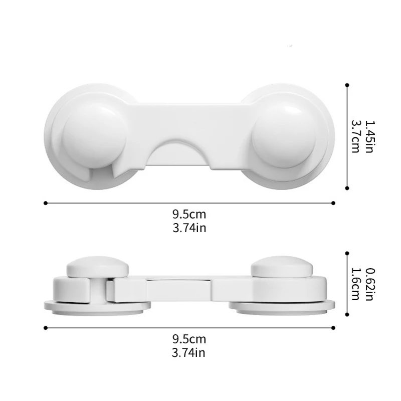 ล็อคความปลอดภัยของเด็ก 10 ชิ้น - ตู้ ห้องและลิ้นชัก ล็อคป้องกันการดัก ล็อคความปลอดภัยของเด็กมัลติฟังก์ชั่น ล็อคความปลอดภัยของเด็ก