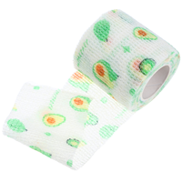 Pet Bandage Cat Dog Tail Cover for Wounds Elastic Paw Bandages Non-woven Fabric Wrap