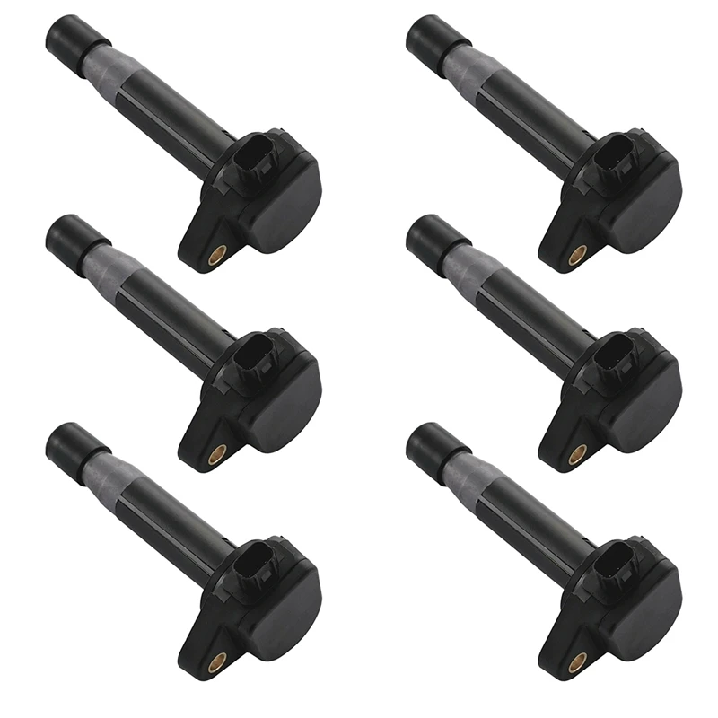 

6 шт. Катушка зажигания для автомобиля Honda Accord 2008-2012 Crosstour Odyssey Acura RL TL TSX 2010-2013 30520R70A01