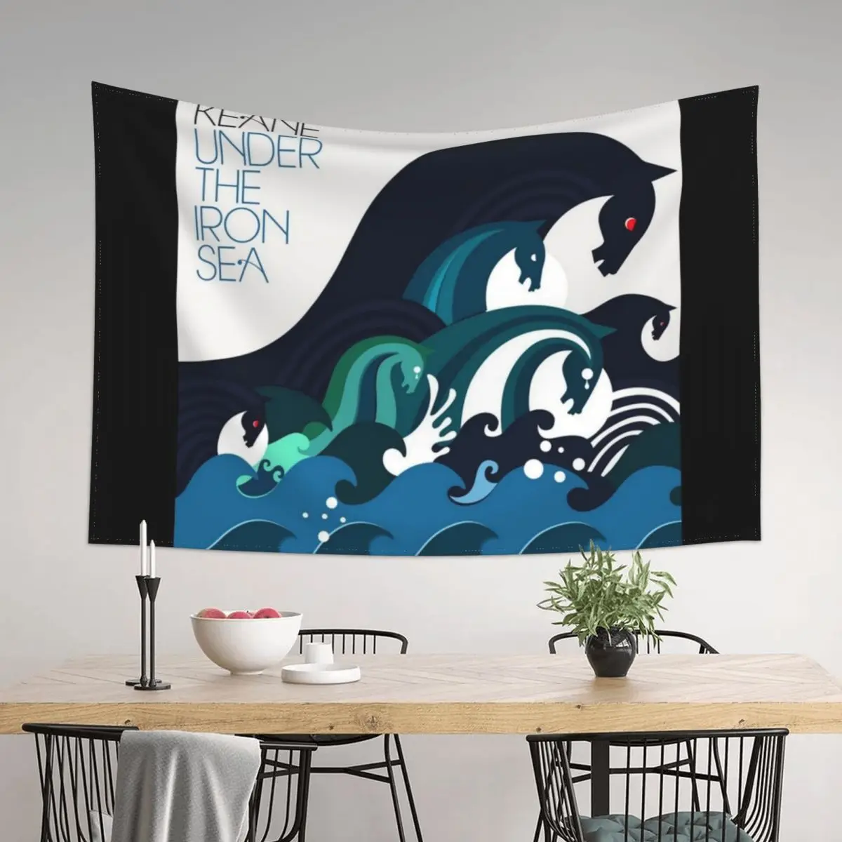 

Under the iron sea Tapestry Room Decor Home Decoration Accessories Hanging Wall Aesthetic Room Decorations Tapestry