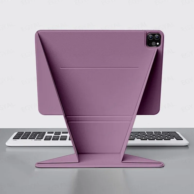 Bracket Magnetic Clamp for IPad Pro 11 2024 Height Increasing Stand Cover for IPad Pro 13 12.9 M2 Air 6th 11 Film with Clip