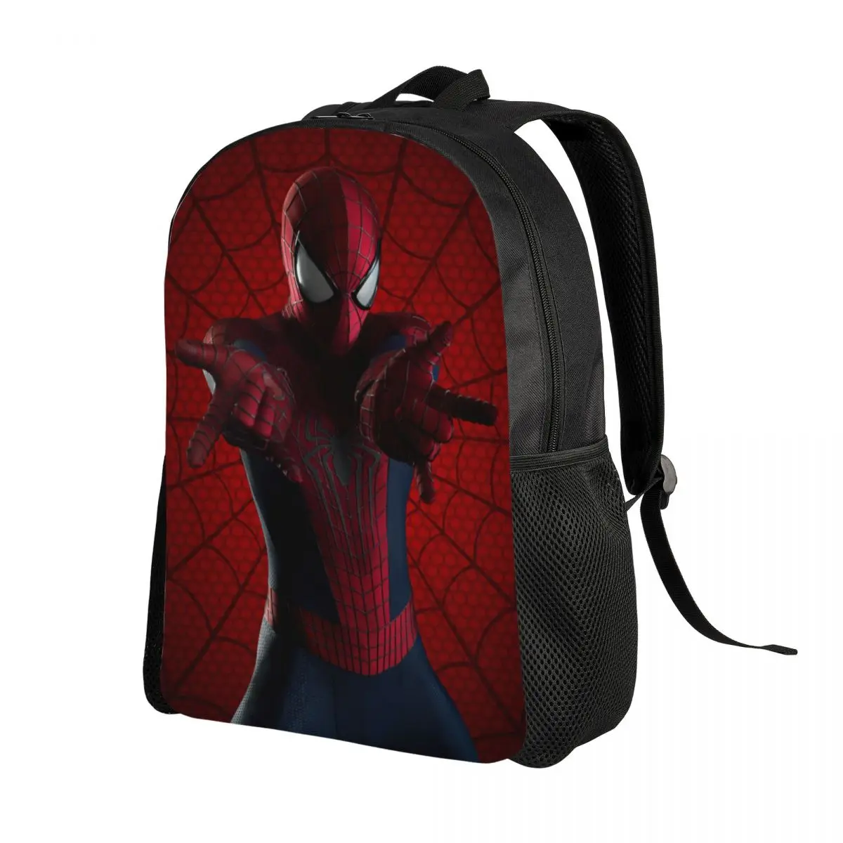 Custom Superhero Spider Man Backpacks for Men Women College School Students Bookbag Fits 15 Inch Laptop Bags