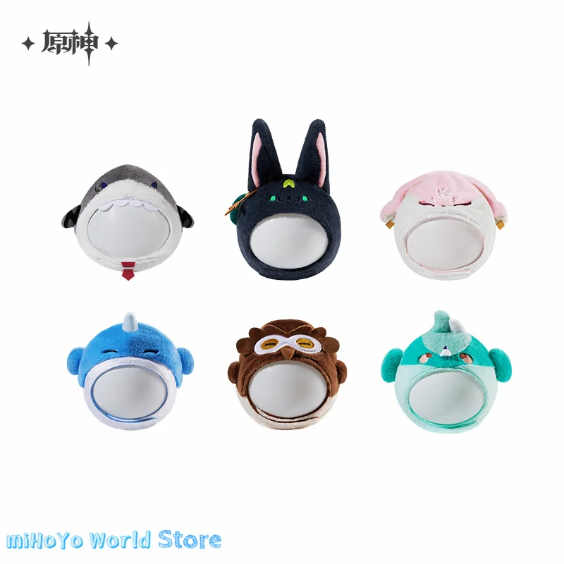 

Teyvat Zoo Headgear MiHoYo Genshin Impact Accessory Plush Hood Original Xiao Tartaglia Diluc Doujin Official Birthday Gifts