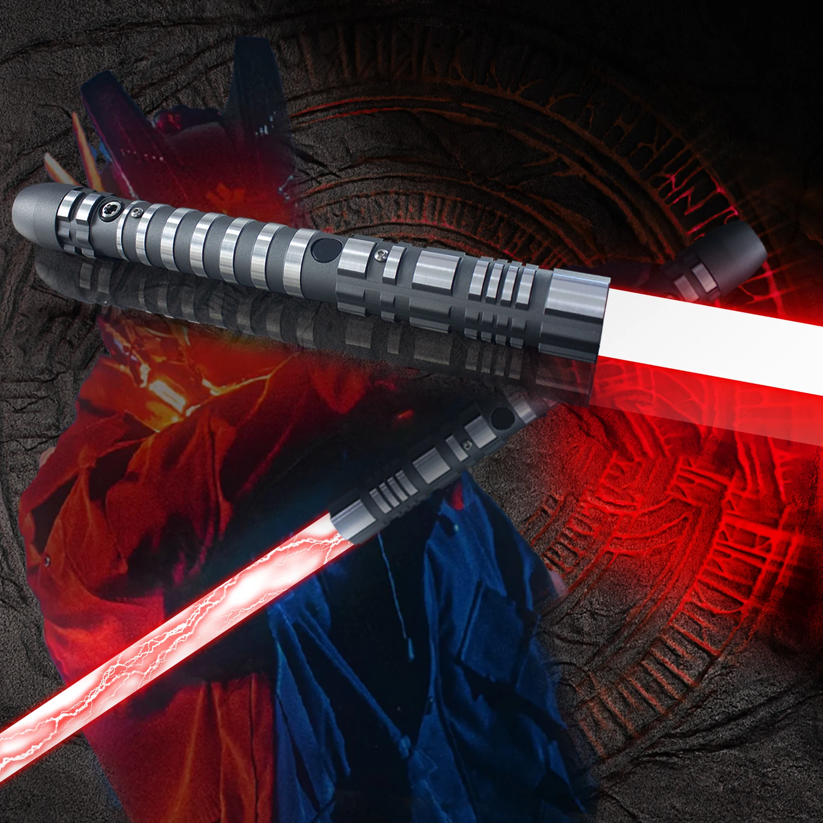 39 Inch Duel Metal Lightsaber RGB 16 Color Changing With 4 Sound Modes And Impact Effect Ideal Collectible Gift For Star SW Hobby Adult Fans Single And Double Pack Available
