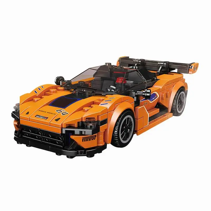 

27064 Sports Car Model 382PCS City Mini Famous Car Series Building Blocks Sets Assembled Small Particl Bricks Toys Gift