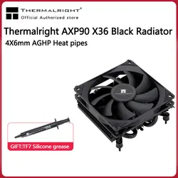 Thermalright AXP90-X36 36mm Heat Pipe Full Reflow Soldering Process Pressure Radiator 4X6mm AGHP All-Metal Back Plate Fastener