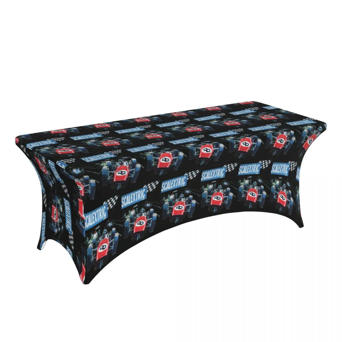 Mantel Rectangular Personalizado Scalextric Classic, Cubierta Impermeable para Mesa, Decoración para Fiestas y Festivales