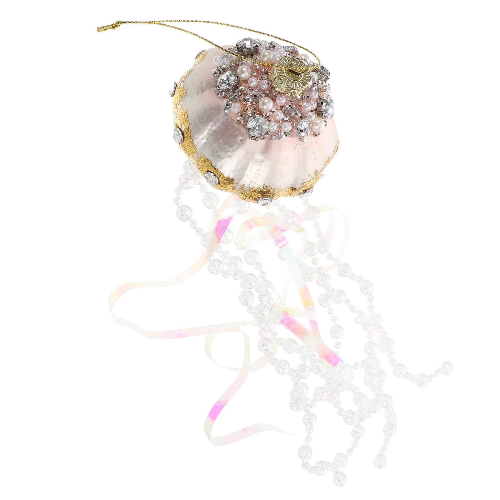 

Glass Jellyfish Pendant Hanging Decoration Ocean Themed Birthday Wedding Party Home Decor Unique Jellyfish Ornament