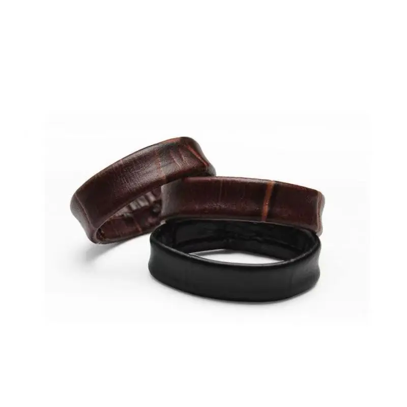 5pcs/lot 10mm 12mm 14mm 16mm 18mm 20mm 22mm Cowhide Leather Watch Keeper Ring Holder Loop Bracelet Replacement Accessories
