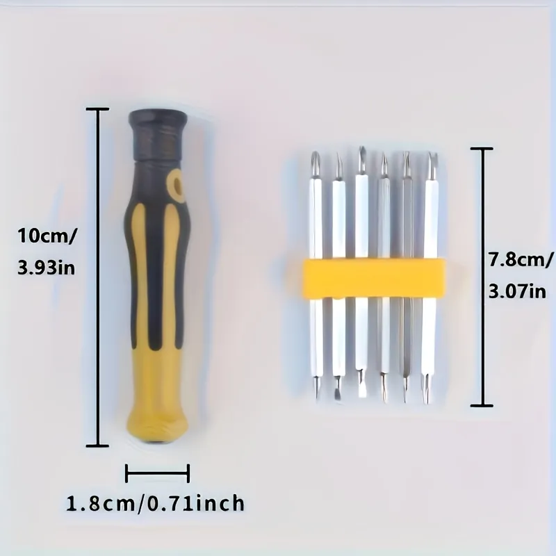 2026 7-in-1 Precision Screwdriver Set Premium Durable Repair Tools Ideal Holiday Or Desk Gift - Detail Angle #03