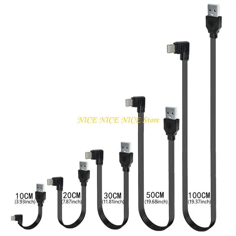 USB to Type C 충전 케이블 데이터 데이터 코드 전원 공급 장치 게임 콘솔 팬 장난감 지원 480MBPS 데이터 전송