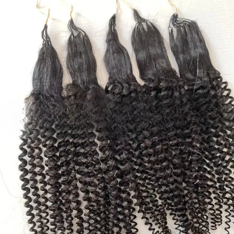 

Full real hair extensions have folded hair extensions, which can be permed or dyed, and are woven by hand without marks