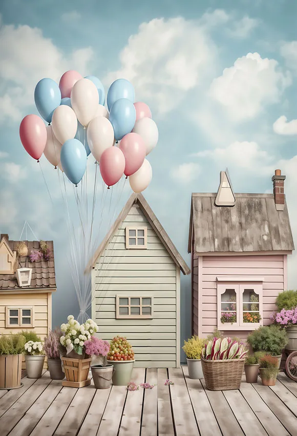 Mehofond-خلفية تصوير ديكور عيد الفصح للربيع ، حفلة عيد ميلاد حديثي الولادة ، نبات أخضر ، سماء ، سحب بيضاء ، استوديو تصوير