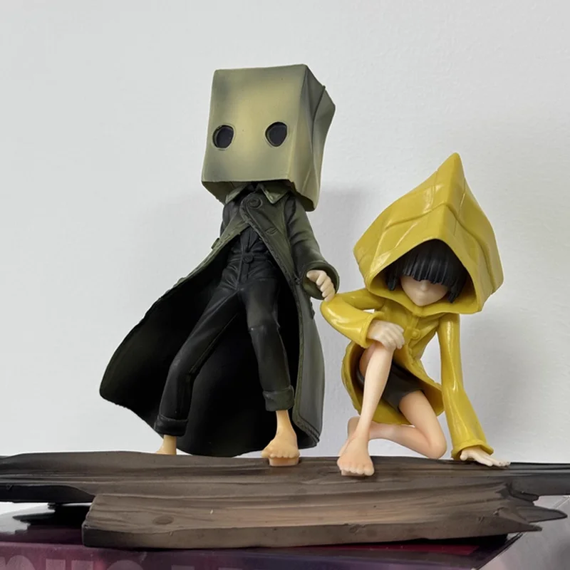 كارتون ليتل كوابيس II ستة شخصيات الحركة أحادية لعبة المشهد نموذج اللعب شخصية الهيكل حلية مجموعة هدايا الهالوين