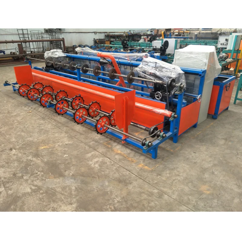 Chain Link Fence Machine Semi Automatic Best Price Diamond Chain Link Fence Making Machine Suppliers