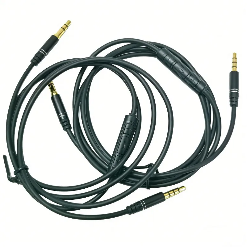 4.5FT Audio Cable for Skullcandy Hesh 3/2/Original Crusher Grind Headphones with Inline Remote And Microphone Replacement