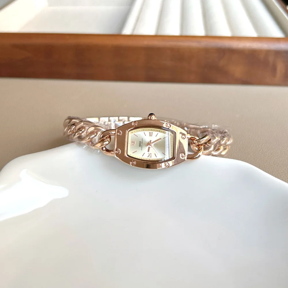 New Bracelet Watch, Barrel-Shaped Fashionable Small Dial Women'S Wristwatch, High-Quality Selected Watch, Women'S Luxury Watch.