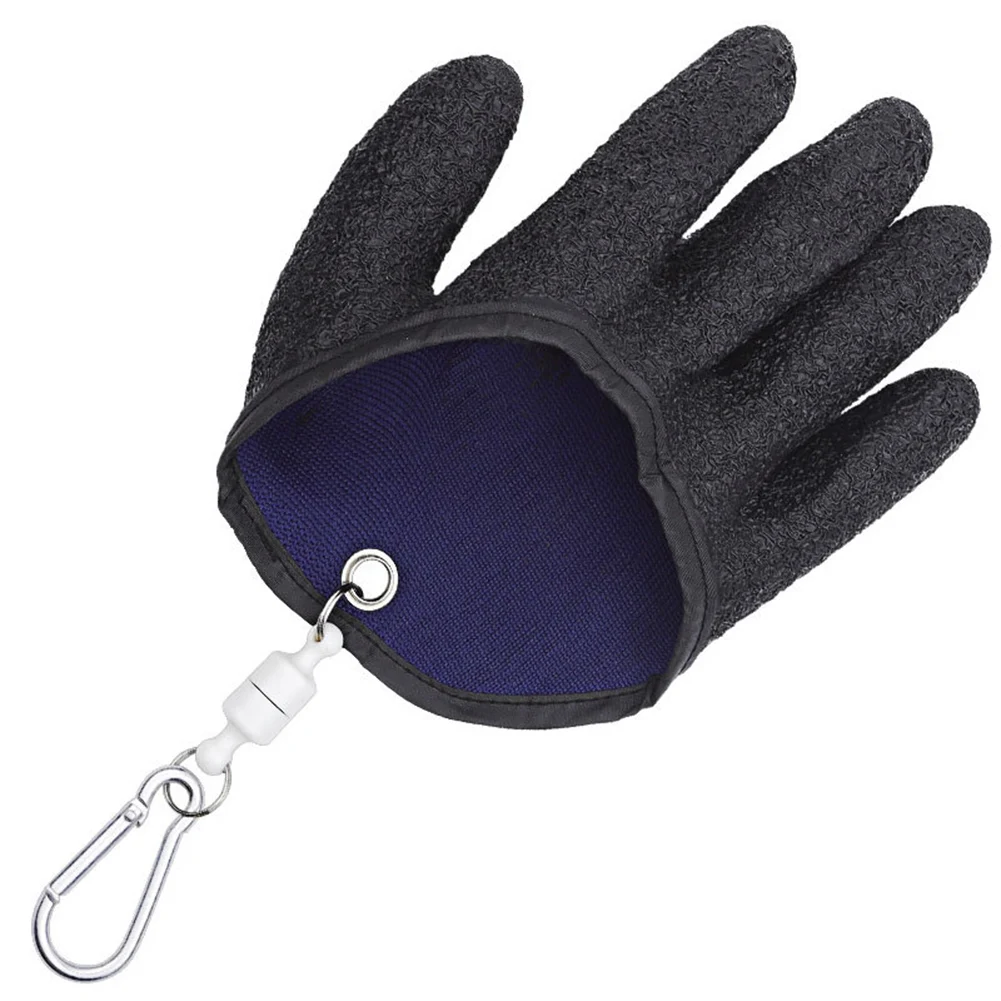 

Brand New Fish Groves Hand Protector Non-slip Puncture Scrapes Latex Fishing Catch Fishing Catching Hunting Mittens