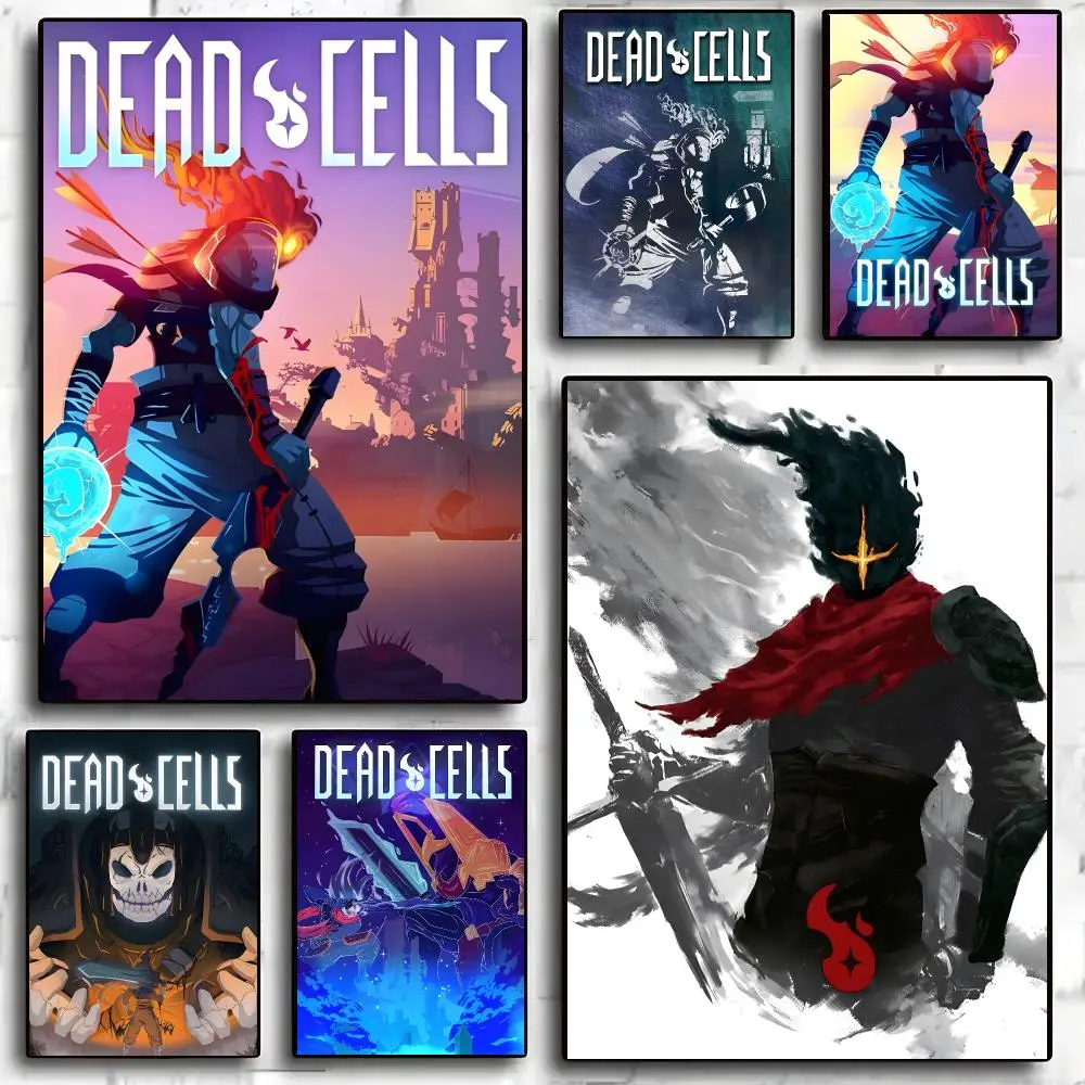 Dead Cells Game Poster Living Room Bedroom Party Bar Decor Moisture-proof Art Wall Painting