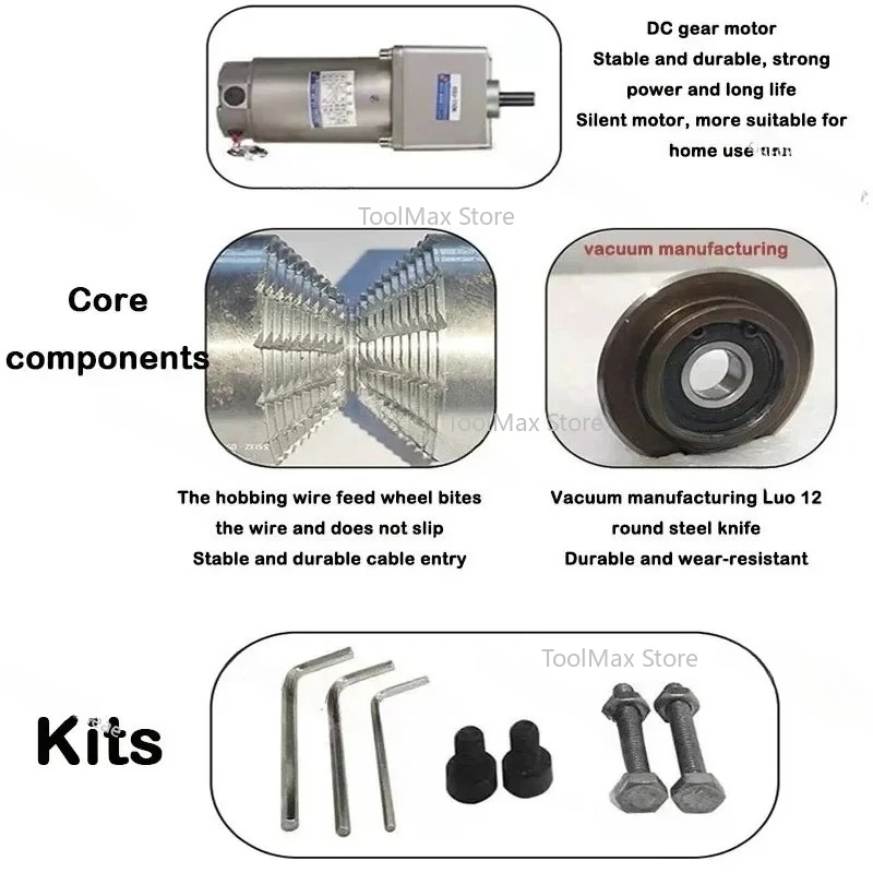 Electric wire stripper Stripping copper  artifact stripping waste  and cable Wire peeling scrap copper wire motor pull