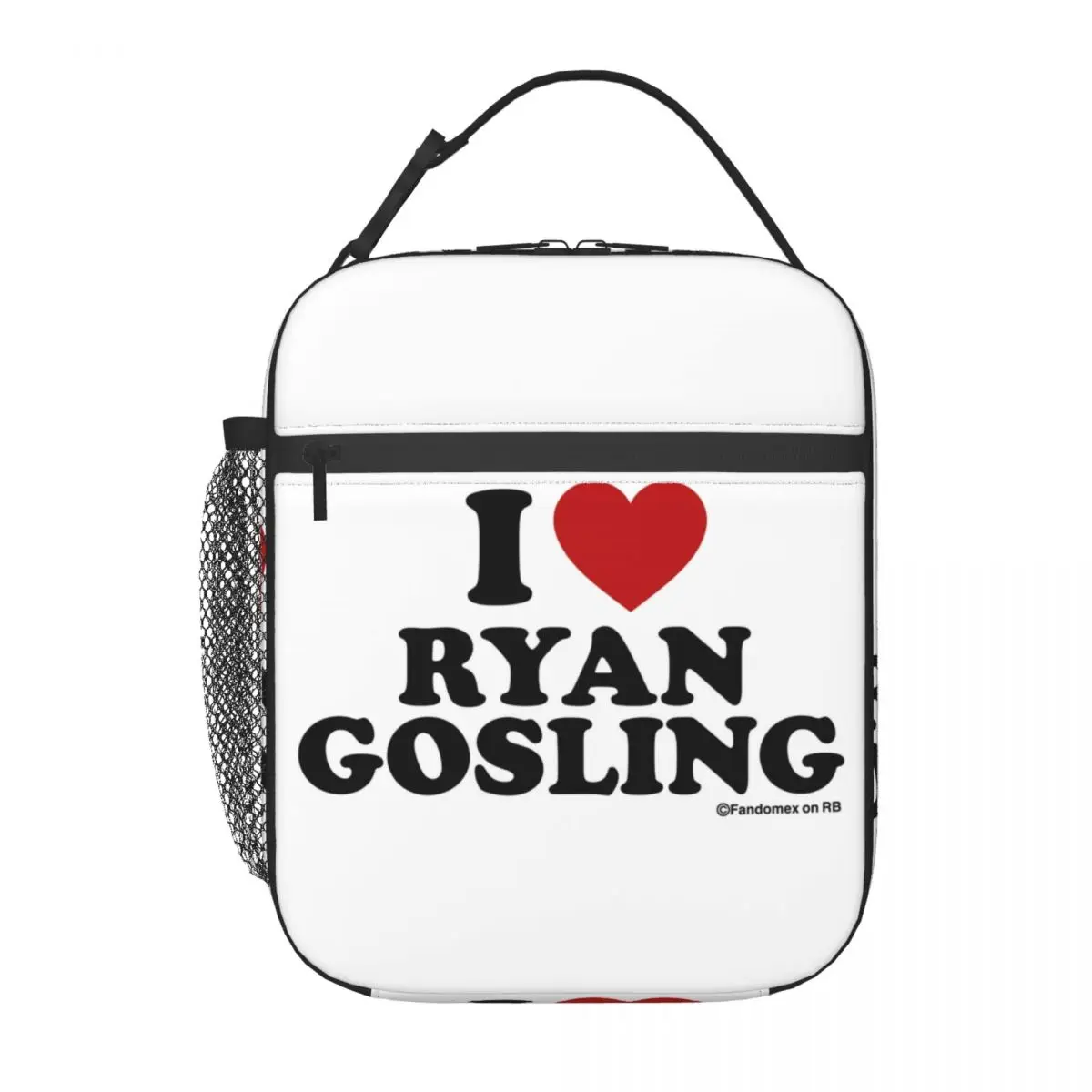 Canadian Musician Ryan Gosling Portable Lunch Box Women Multifunction Thermal Cooler Food Insulated Lunch Bag Office Work