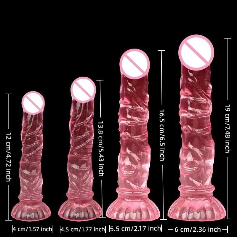 【SA】Sex Toys Textured Dildo Anal Plug Simulated Dildo Suction Cup Adult Male And Female Backyard Anal Dilator Sex Toys view 6