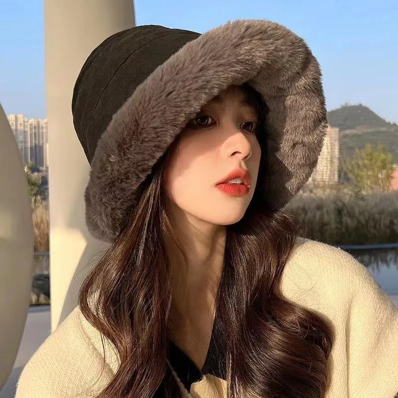 الشتاء أفخم صياد قبعة الإناث المنغولية قبعة سدادات حماية الأذن باوتو قبعة دافئة سميكة لطيف كومة قبعة الخريف والشتاء قبعة تدفئة #3