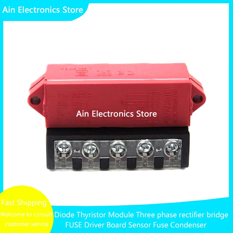 

BGE1.5 BGE 1.5 8253854 и BG1.5 8253846 BGE 1.5 825 385 4 Тип выпрямителя SEW Новый и оригинальный Тип выпрямителя