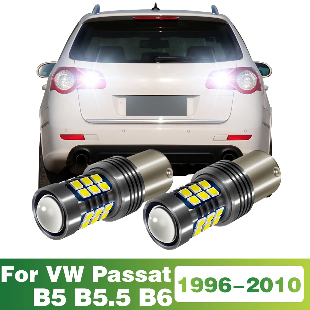 2x 1156 Signal-Lamp LED Bulb Car Reverse Light Tail Lamp Accessories For VW Passat B5 B5.5 B6 1996-2005 2006 2007 2008 2009 2010