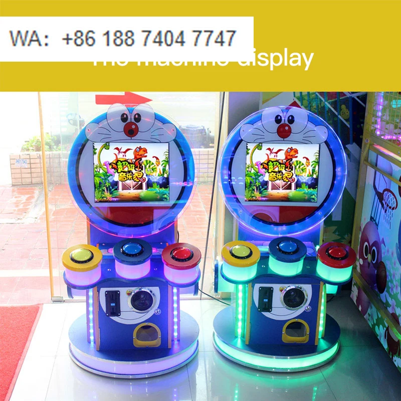 

Banana Land Animation Indoor Video Game City Equipment Drummer Children Play Drum Children Coin-operated Game Console Dru