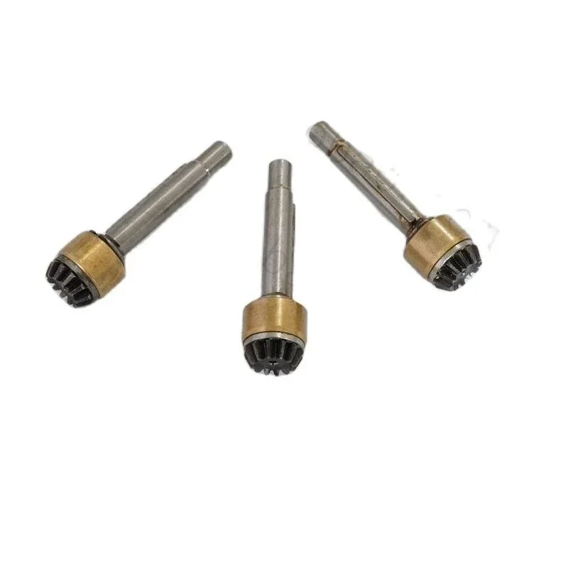 1pc New Turret Milling Machine Automatic Feed Shaft Variable Speed Triple Gear Shaft B31 Bevel Gear Shaft Straight Tooth 2