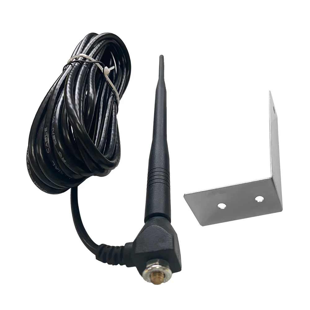 Garage Door Opener Antenna 433.92 MHz Long Range Receiver 16 feet Low Loss Cable Antenna Compatible With All 433Mhz Gate Opener