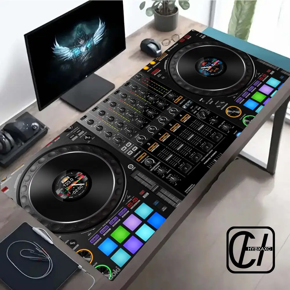 

Mouse Pad Music Radio Dj Panel Gamer printon demand Custom Computer MousePad Natural Rubber Office Soft PC Accessory Desktop Pad