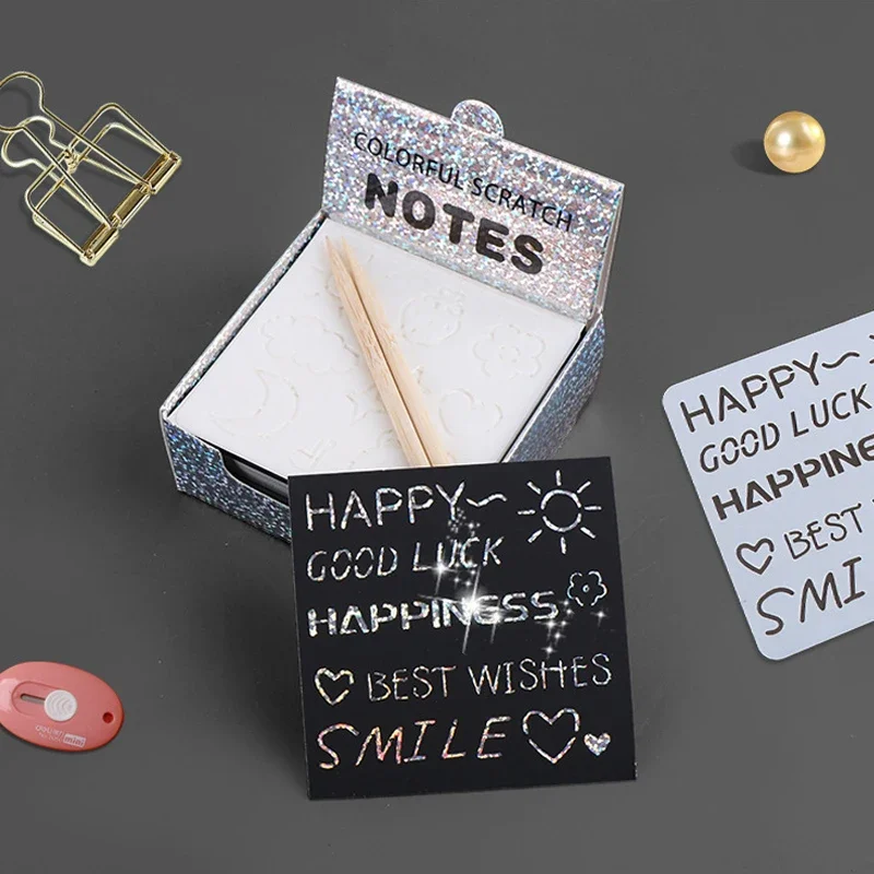 Kit de cartes en papier de peinture de couleur magique, jouet pour enfants, papier de peinture d'intérêt, bricolage d'art, Doodle d'usine, Visa, jouets éducatifs, cadeaux