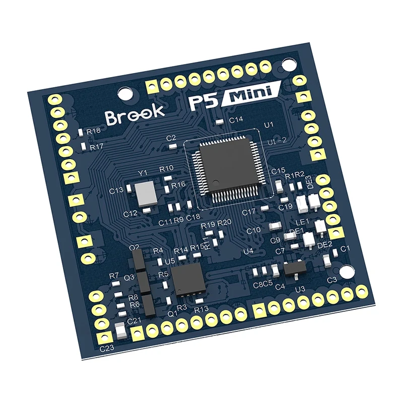 لوحة القتال الصغيرة Brook P5 Mini Hitbox PCB PS5 جهاز تشفير ألعاب القتال للكمبيوتر/NS/PS3/PS4/PS5 Tekken 8 #2