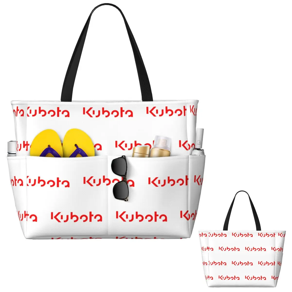 كوبوتا (النسخة الحمراء) حقيبة حمل على الشاطئ، حقيبة رياضية لليوجا، حقيبة حمل كبيرة للنساء، حقيبة سفر للياقة البدنية