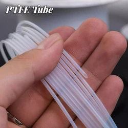 1Pcs PTFE Tube Capillary Soft Tube ID 0.3 0.5 0.6 0.8 1-4mm Filament High Temperature Corrosion Resistance 3D Printer Part Pipe