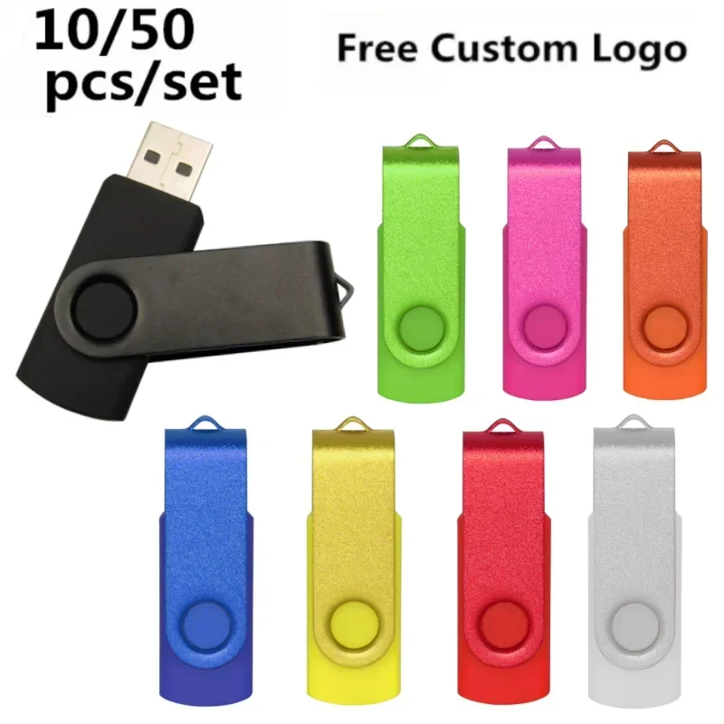 

10/ 50 Pcs Lot USB 2.0 Flash Drive Pendrive 1GB 2GB 4GB Pen Drive 8GB 16GB Memory Stick 32GB 50Pcs USB Stick 64GB Flash