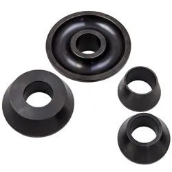 4pc Car Wheel Balancer Adapter Cones Set Standard Taper Cone Kits for 40mm Shaft Wheel Part fit Ranger Shaft Accuturn New