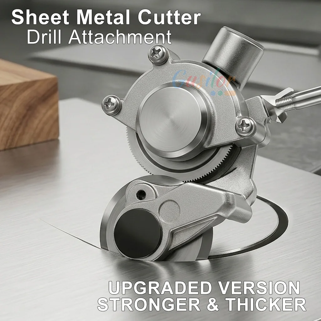 Metal Nibbler Drill Attachment Electric Drill Shears Attachment Cutter Nibbler Sheet MetalCutter Tool Adapter Specifically Designed For Cutting Flat Metal Sheets Of 21 Gauge AndBelow. Metal Cutter, Sheet Metal Cutter, Metal Shears, Nibbler Metal Cutter Me