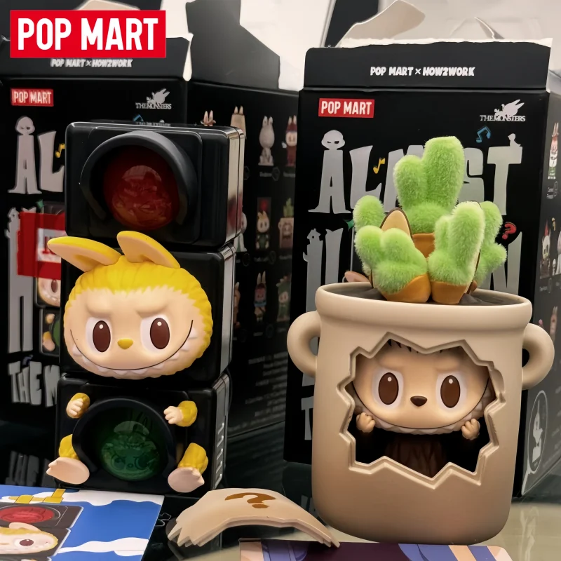 

Hot POP MART THE MONSTERS LABUBU ALMOST HIDDEN Series Blind Box Toys Kawaii Anime Action Figure Desktop Decoration Surprise Gift