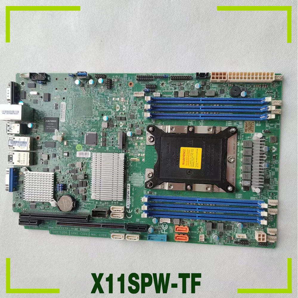 

X11SPW-TF For Supermicro Xeon Scalable Processors Motherboards Single Socket LGA-3647 (Socket P) supported