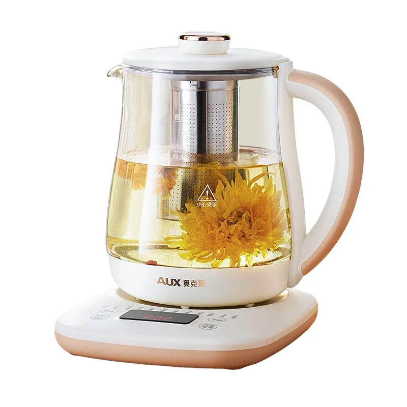 

Health Pot Stewing Integrated Household Small Automatic Flower Teapot Glass Constant Temperature Kettle