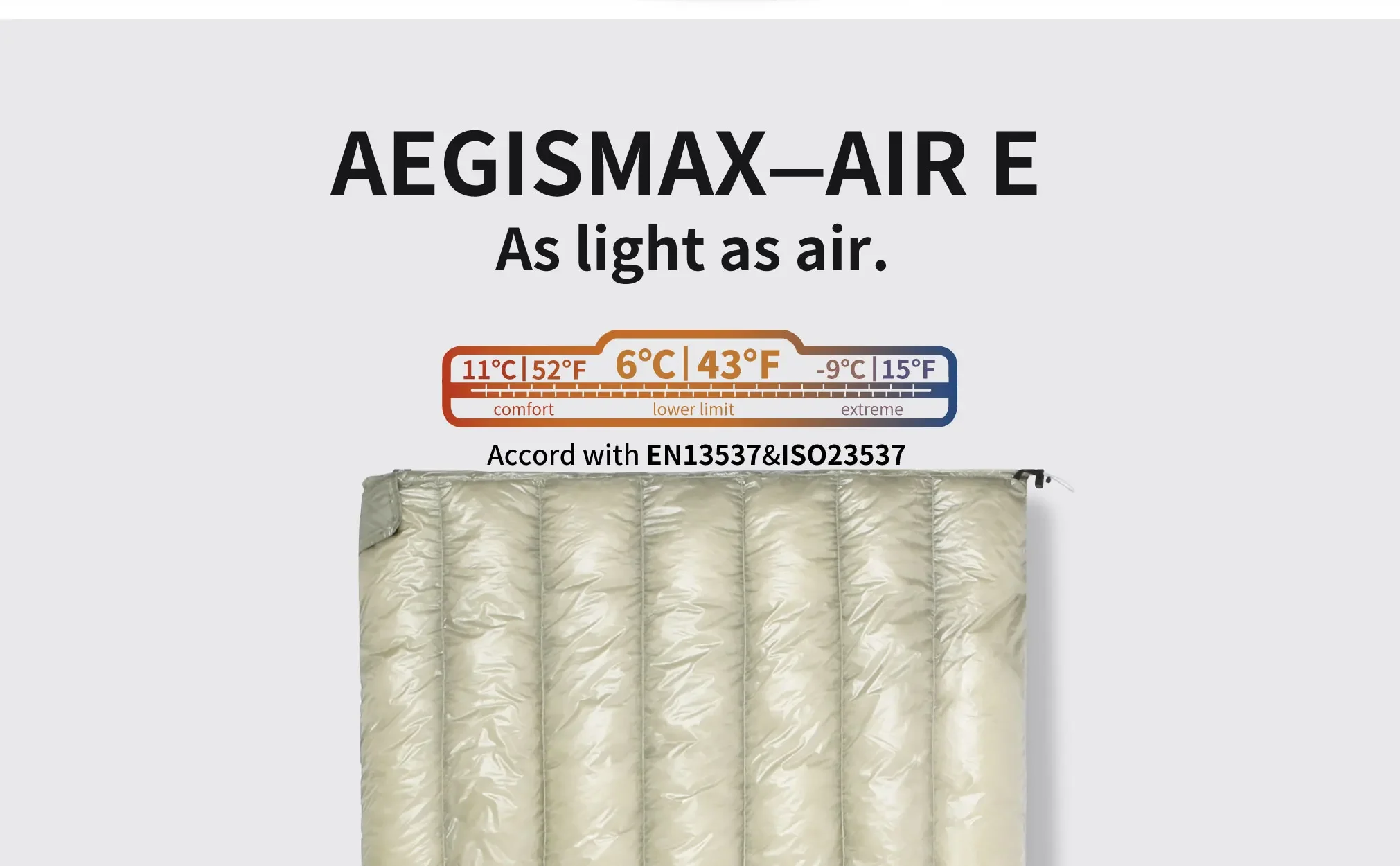 Imagem -05 - Aegismax-ultraleve Ultra Dry Down Dormiring Bolsa Colcha Air-e 10d Graus 800fp Envelope Camping Equipamento de Caminhada para Homens e Mulheres